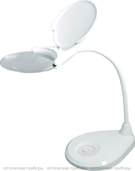 Лупа-лампа Levenhuk Zeno Lamp ZL7, белая