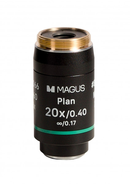 Объектив MAGUS 20PL60 Plan 20х/0,40∞/0,17 H60 мм