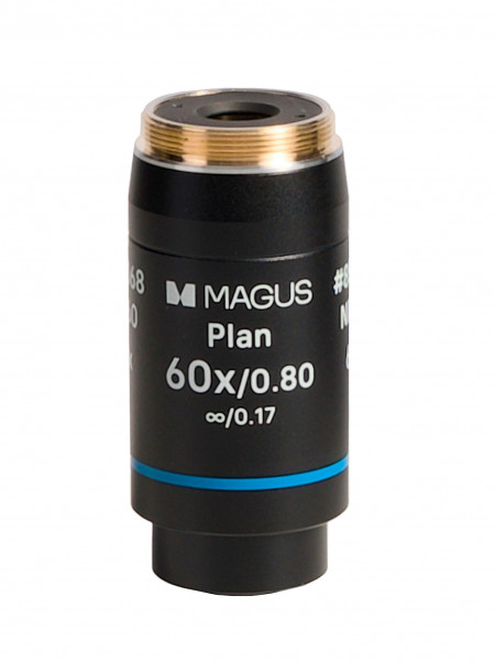 Объектив MAGUS 60PL60 Plan 60х/0,80∞/0,17 H60 мм