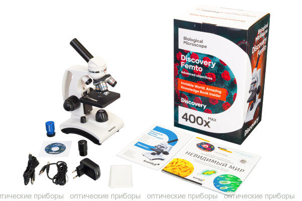 Микроскоп Bresser Junior 40x–1024x с камерой в кейсе